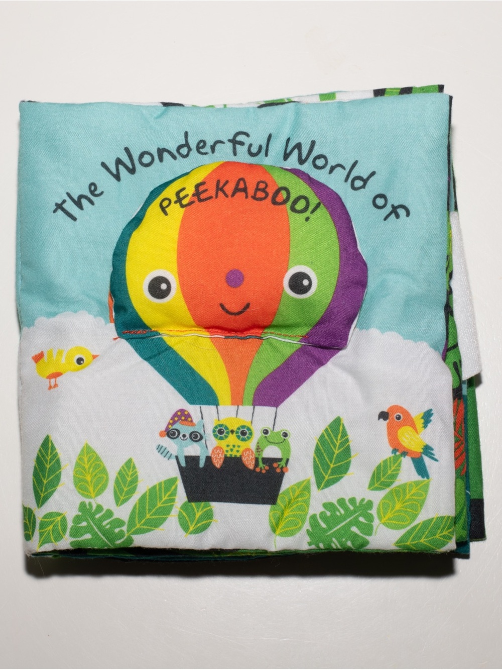 Melissa & Doug Soft Activity Baby Book - The Wonderful World of Peekaboo!